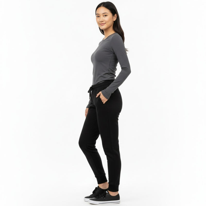 TCI Women's FLC Pant Plain Black