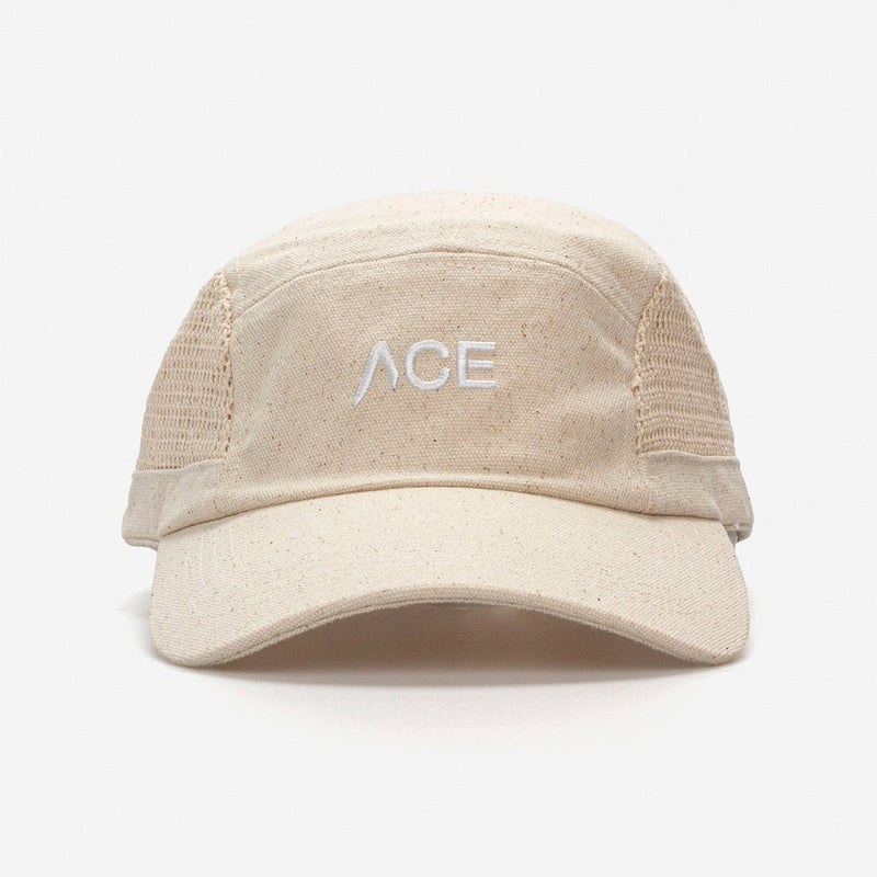 HUB The Ace Logo Cap | Cream | Uniseks
