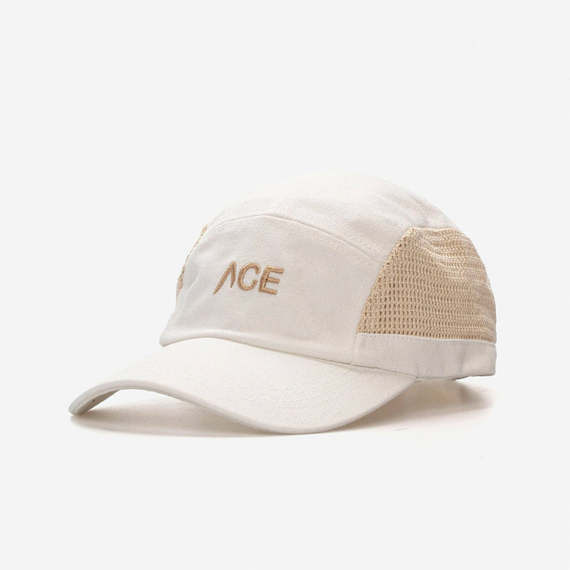 HUB The Ace Logo Cap | White/Cream | Uniseks