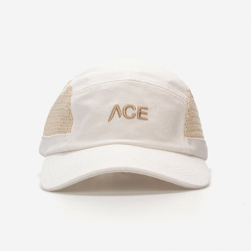 HUB The Ace Logo Cap | White/Cream | Uniseks