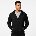 The Closet Inc Mens Fleece Zipper Black