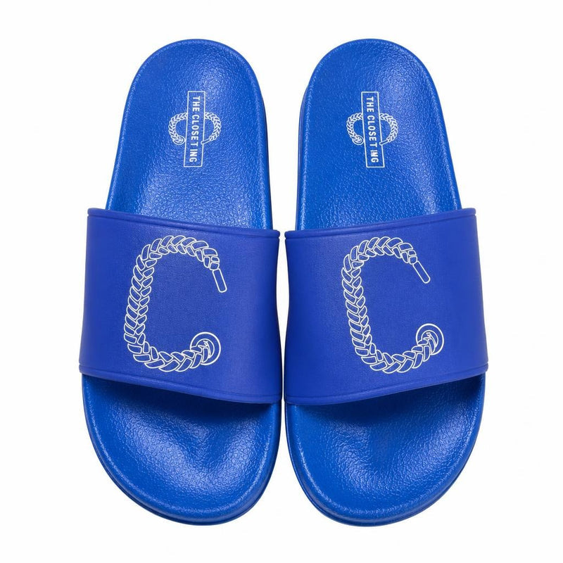 The Closet Inc. Slides (Blue W White)