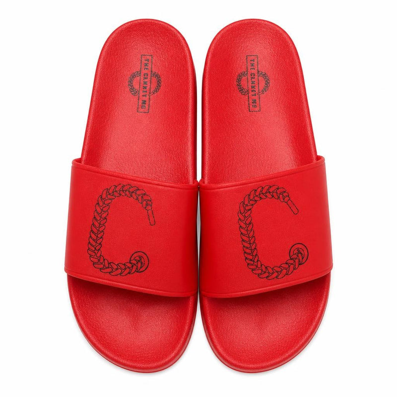 The Closet Inc. Slides (Red W B)