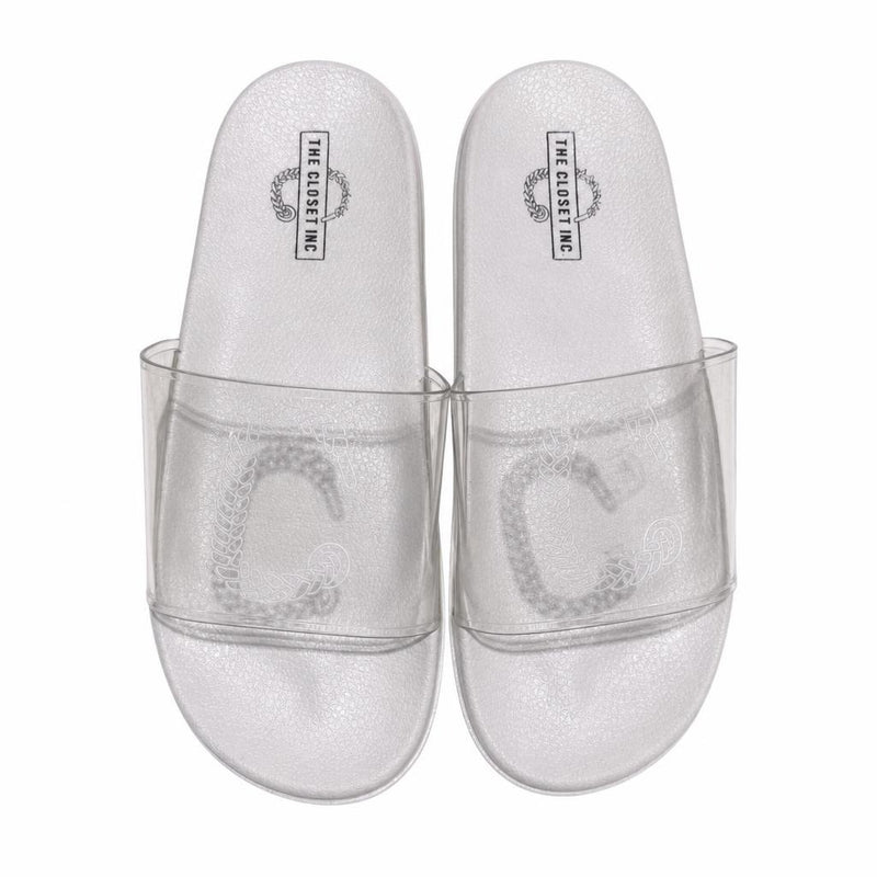 The Closet Inc Slides (White W Cw)
