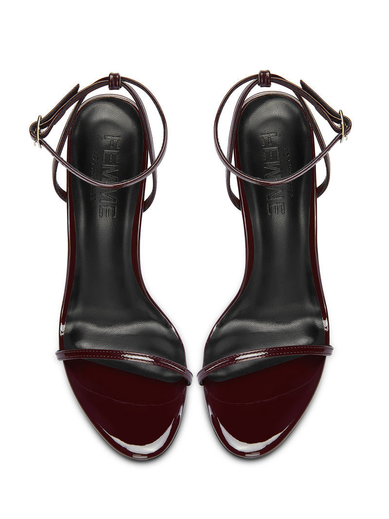 The Necessary Sandal - Burgundy