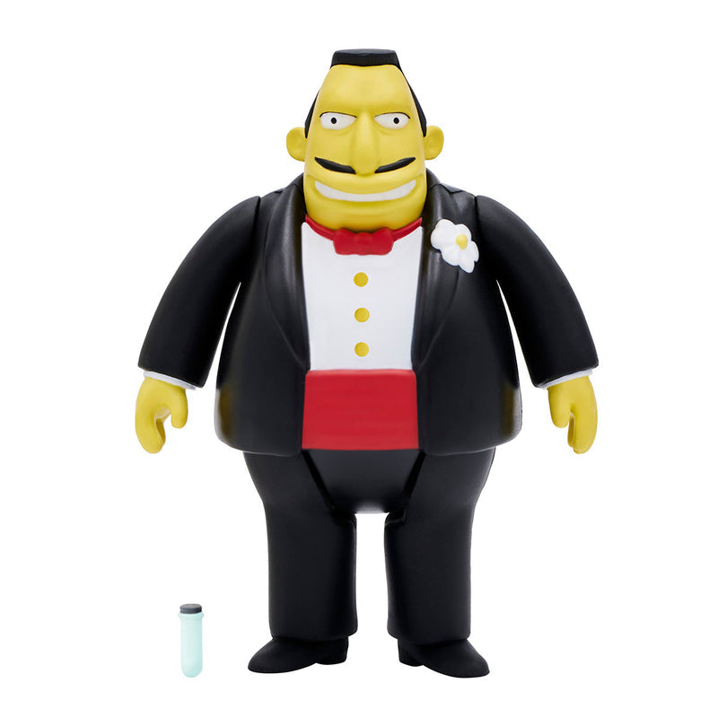 The Simpsons ReAction Wave 1 McBain - Senator Mendoza