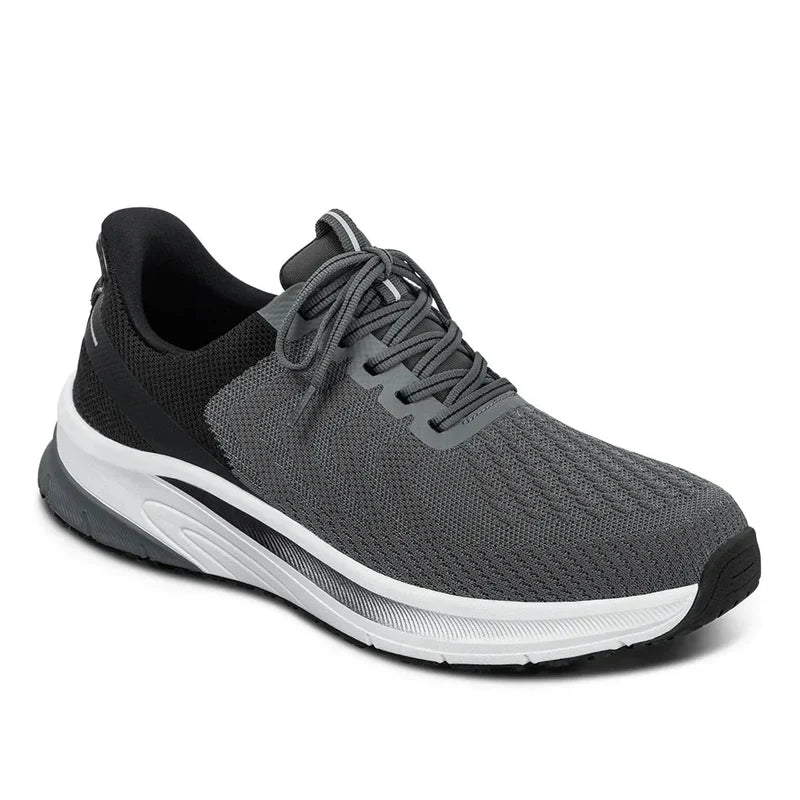 Men's Orthofeet Footwear in Grey. Sku: 20017-4E