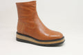 Women's Django & Juliette Tiran in Brandy-Natural & Black Leather-Sole. Sku: DJ21021TJ4C5
