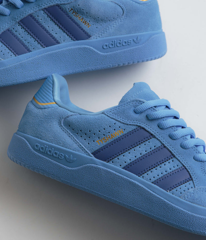 Adidas Tyshawn Low Shoes in Blue Burst and Team Royal Blue / Bluebird