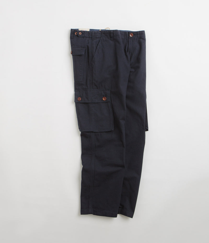 Uskees 5014 Cargo Pants in Midnight Blue