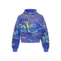 Vale Forever 'Iceberg' Blue Zip Up Hoodie