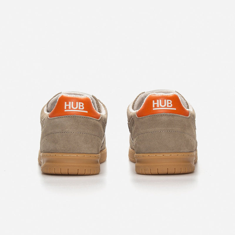HUB Vancouver | Almond Brown/Off White/Hub Orange | Men