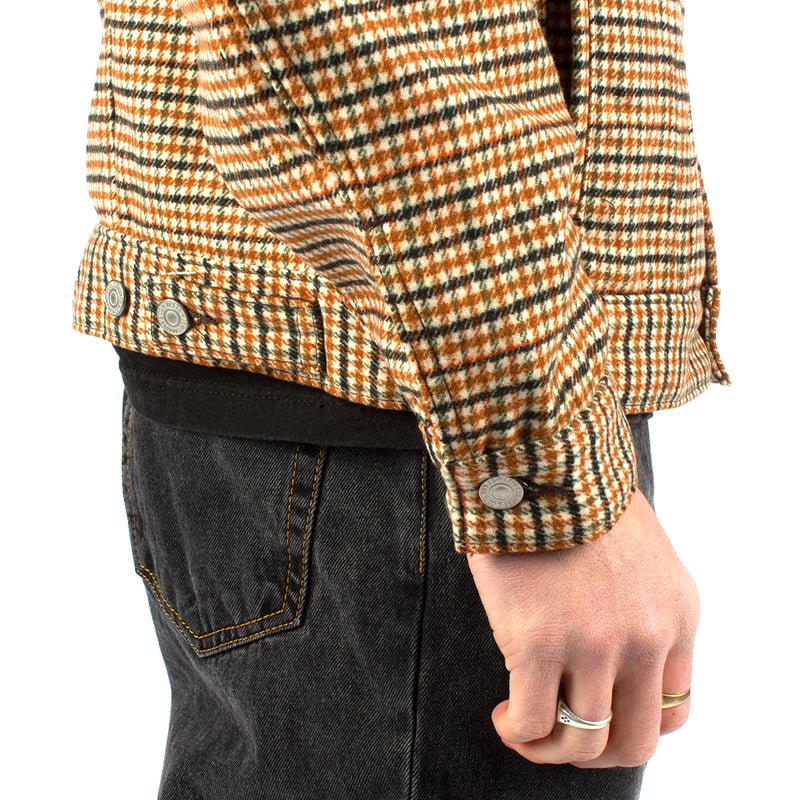 Levis Vintage Fit Houndstooth Trucker Jacket
