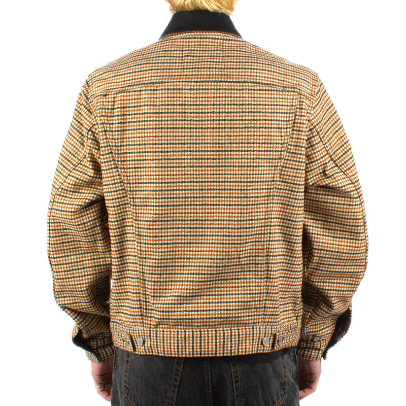 Levis Vintage Fit Houndstooth Trucker Jacket