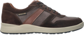 Quarter turn view Men's Mephiso Footwear style name Vito in color DKBRN VELS. Sku: VIT3651