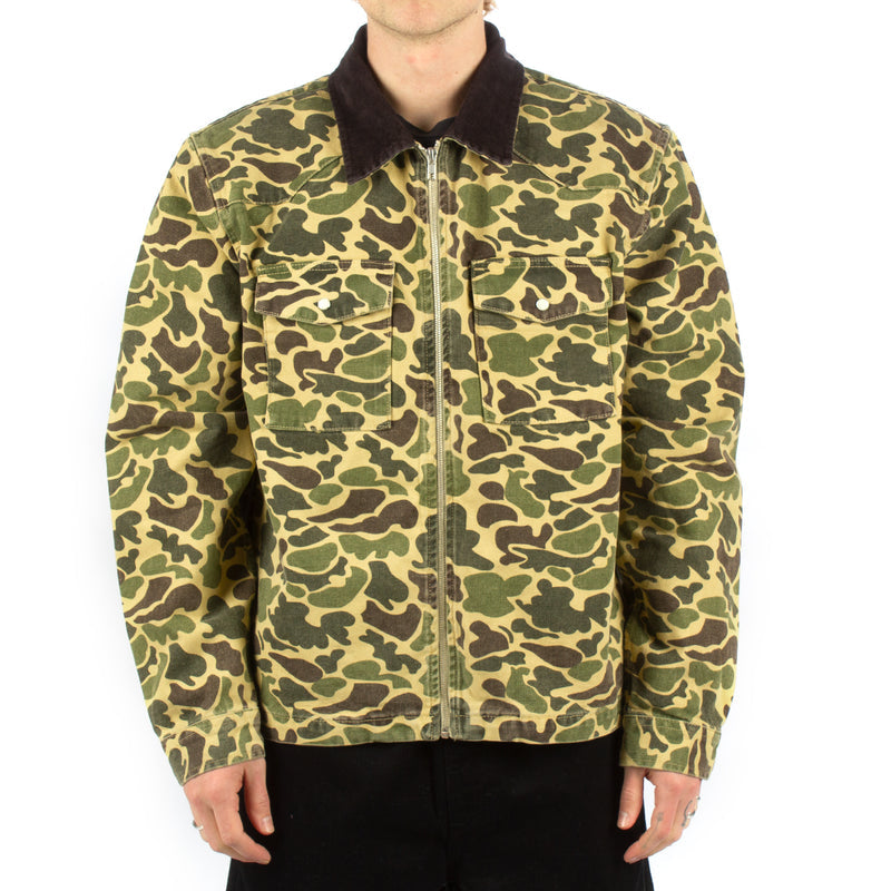 Washed Canvas Work Shirt
