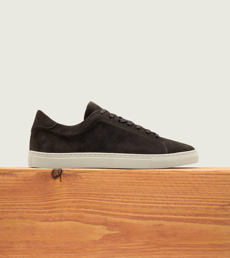 Dark Brown Suede