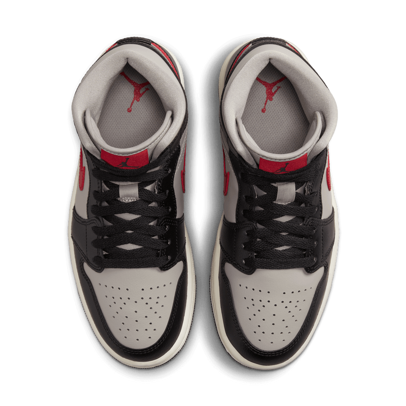 Women's Air Jordan 1 Mid "Black College Grey"