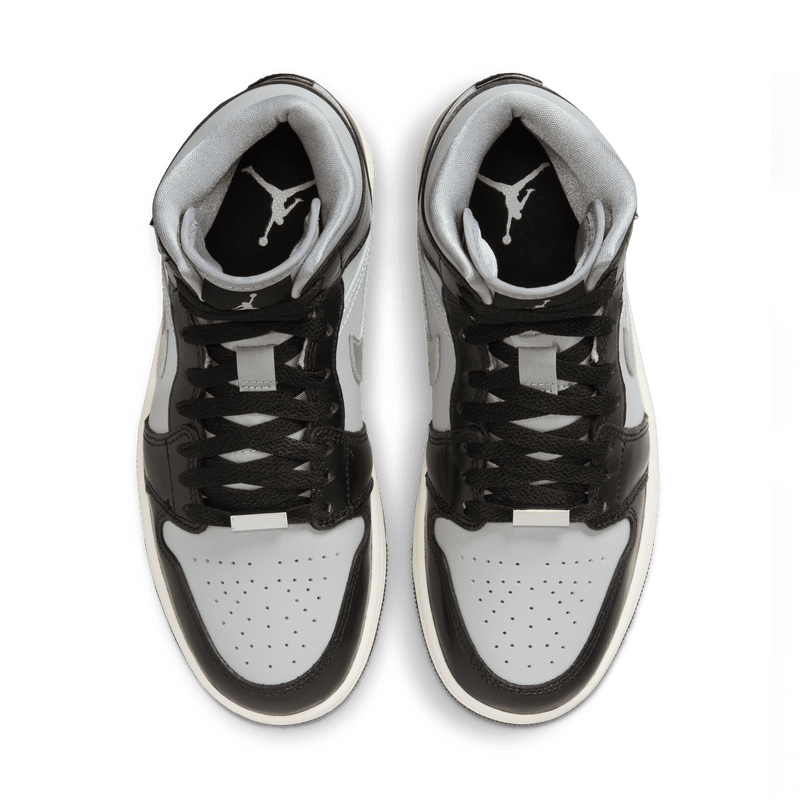 Women's Air Jordan 1 Mid SE "Black Chrome"