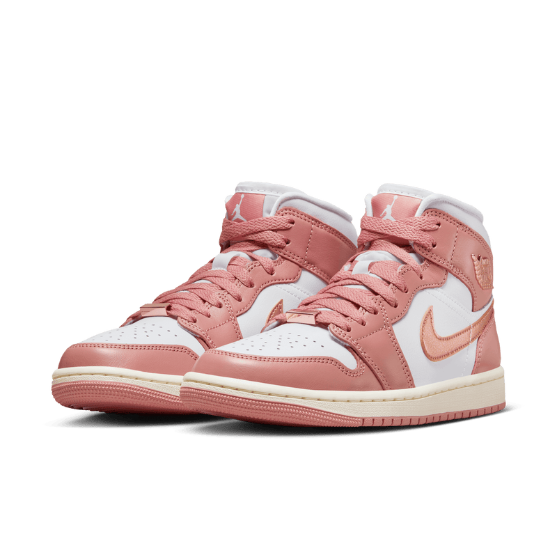 Women's Air Jordan 1 Mid SE “Red Stardust”