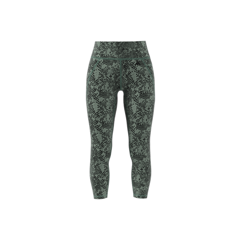 Women's Adidas Stash Pocket Training Animal Print 7/8 Leggings