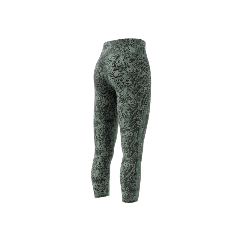 Women's Adidas Stash Pocket Training Animal Print 7/8 Leggings