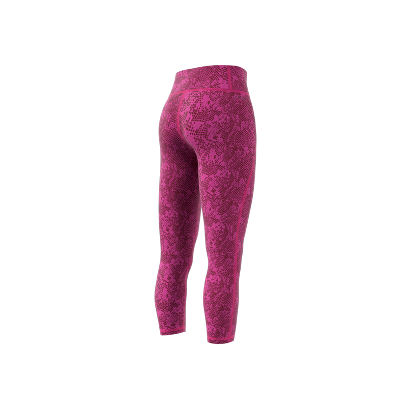 Women's Adidas Stash Pocket Training Animal Print 7/8 Leggings