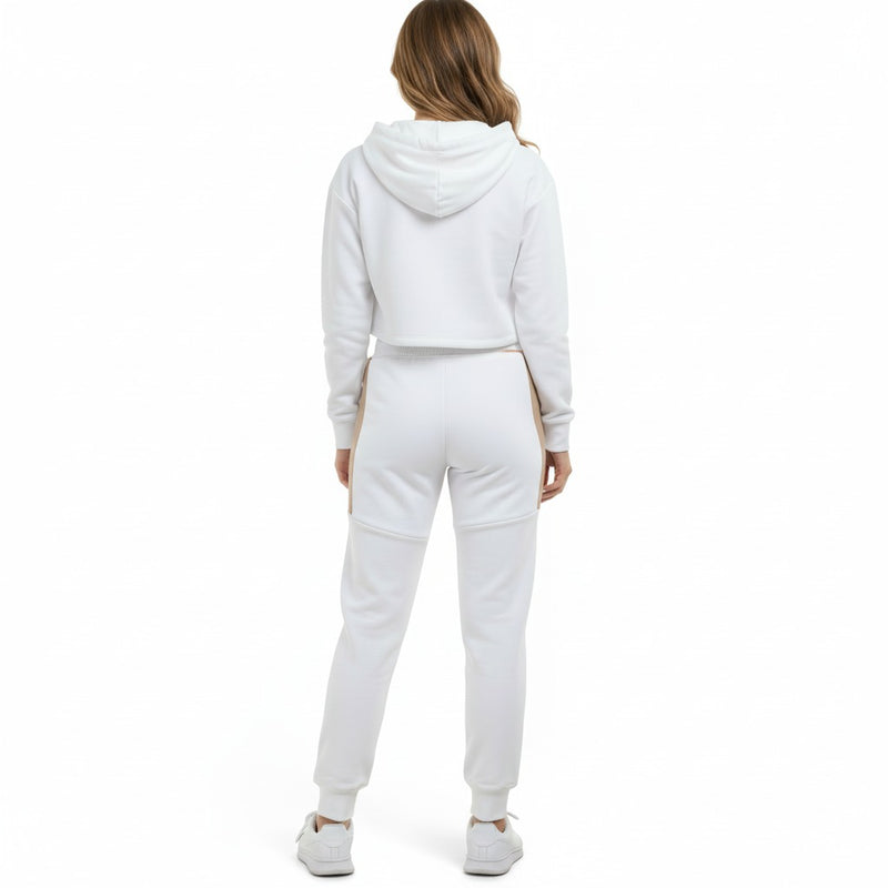 Women's TCI Tech Fleece Zip Pants (Sand/White)