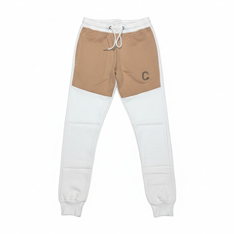 Women's TCI Tech Fleece Zip Pants (Sand/White)