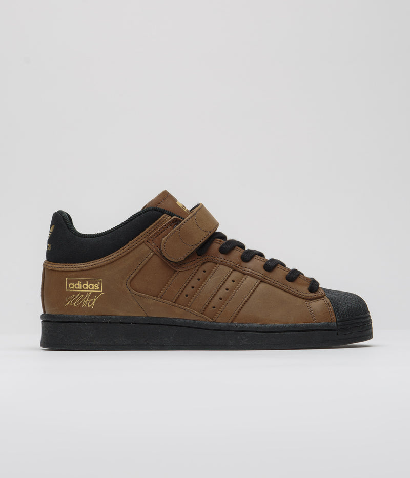 Adidas x Heitor Pro Shell ADV Shoes in Core Black and Core Black / Core Black