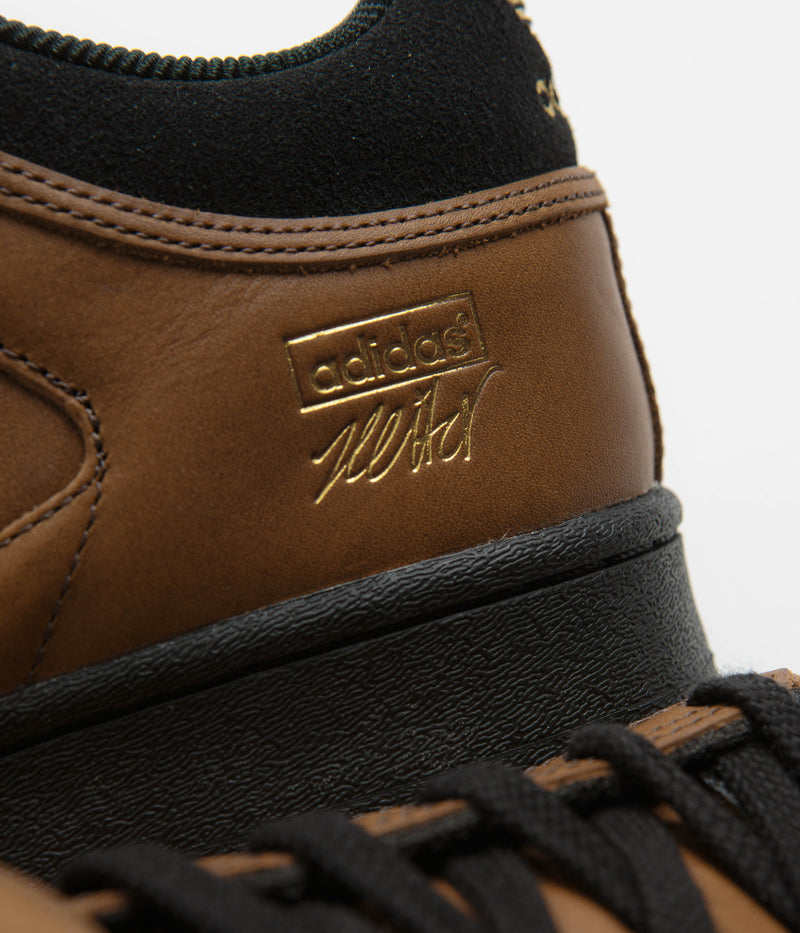 Adidas x Heitor Pro Shell ADV Shoes in Core Black and Core Black / Core Black