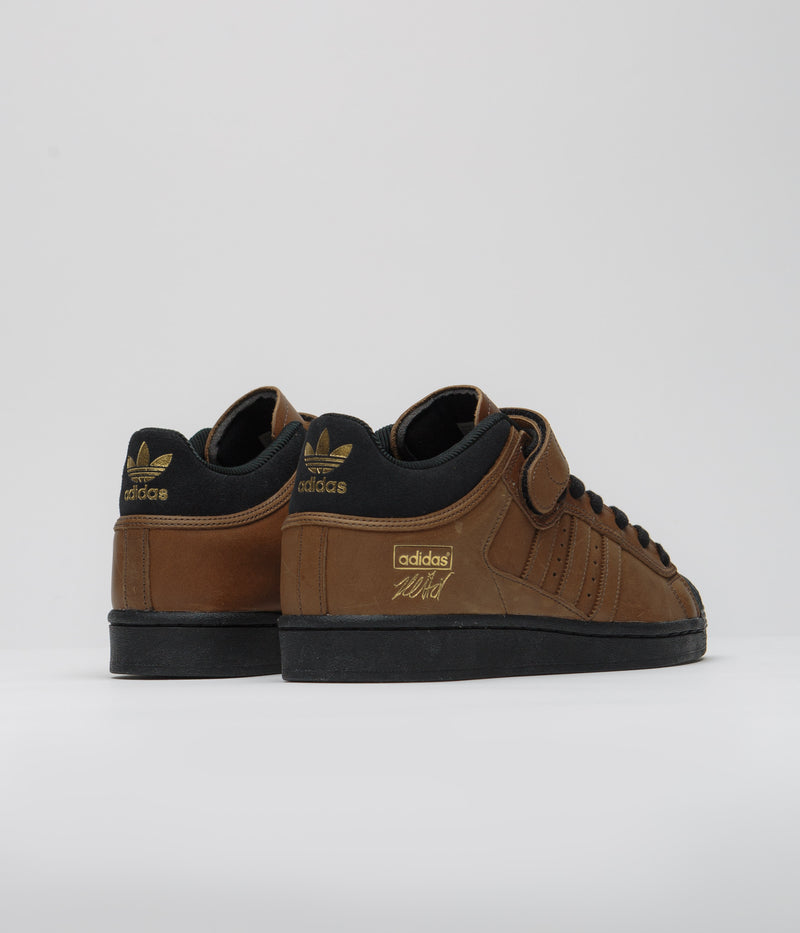 Adidas x Heitor Pro Shell ADV Shoes in Core Black and Core Black / Core Black