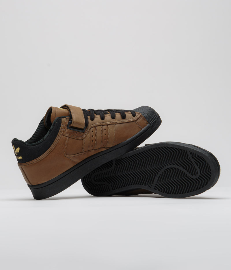 Adidas x Heitor Pro Shell ADV Shoes in Core Black and Core Black / Core Black