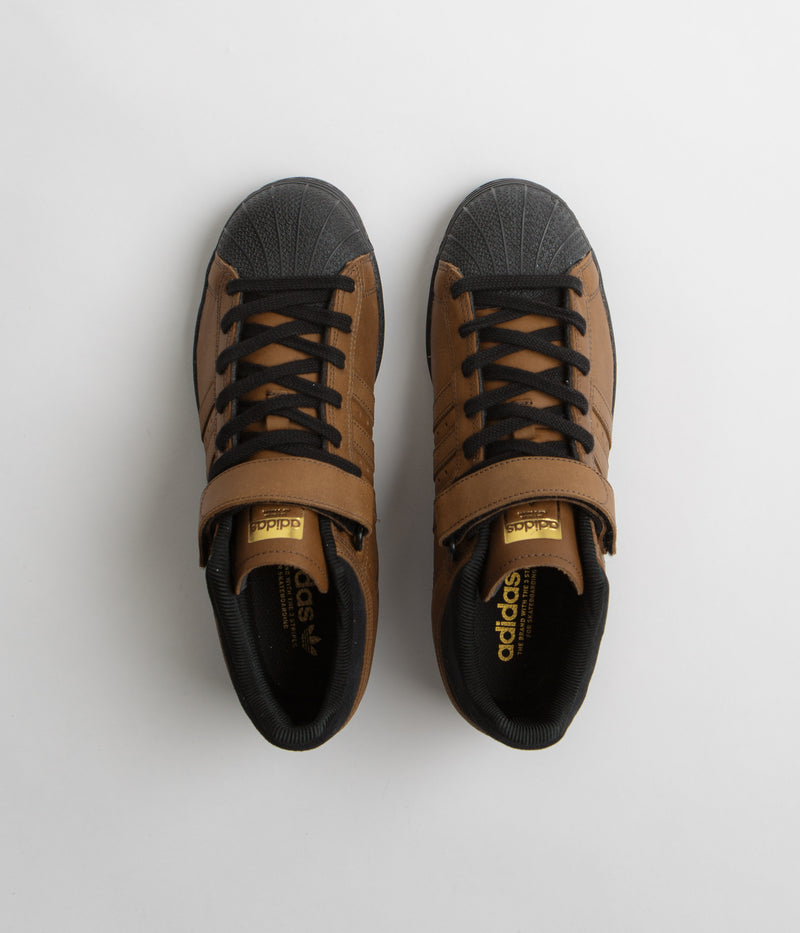 Adidas x Heitor Pro Shell ADV Shoes in Core Black and Core Black / Core Black