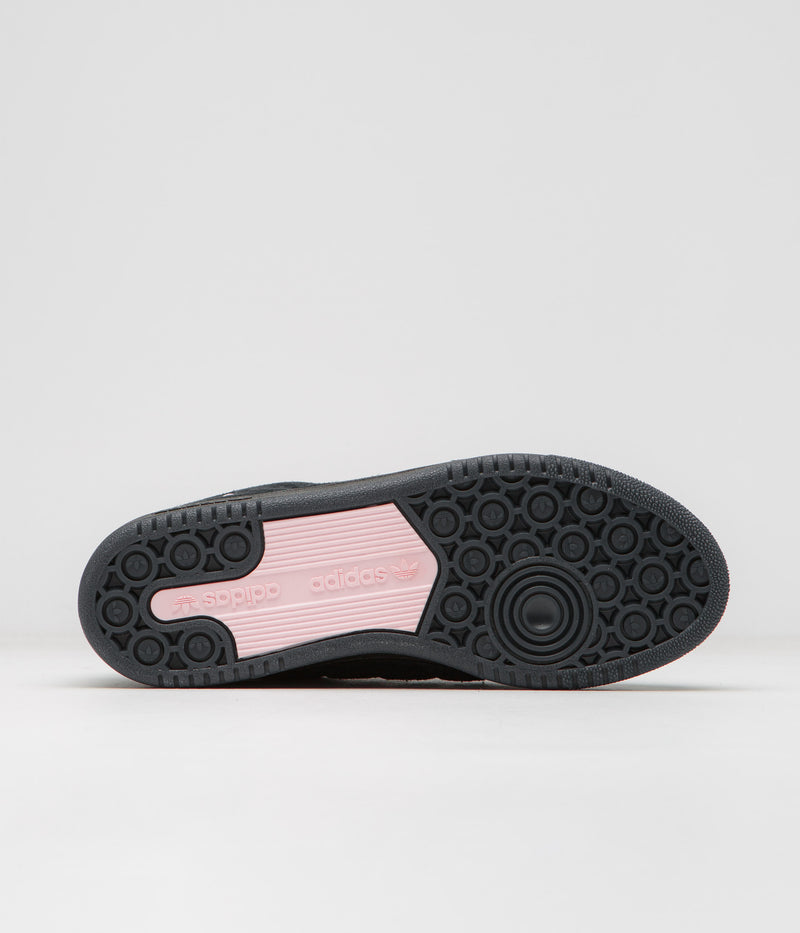 Adidas x Lil Dre Centennial 85 Low ADV Shoes in Core Black and Clear Pink / Core Black