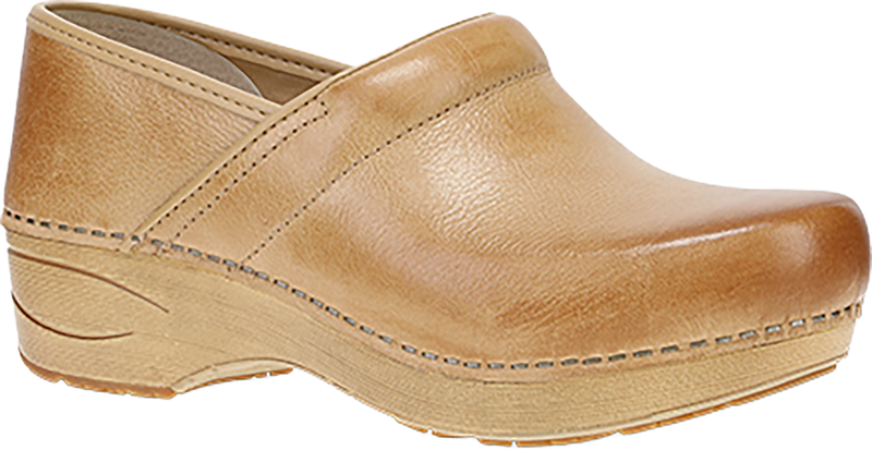 Quarter turn view Women's Dansko Footwear style name Xp 2.0 Wide in color HONEY DIST. Sku: 3959581212