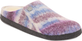 Quarter turn view Women's Birkenstock Footwear style name Zermatt Shearling Narrow in color MAUVE MULT. Sku: 1030848