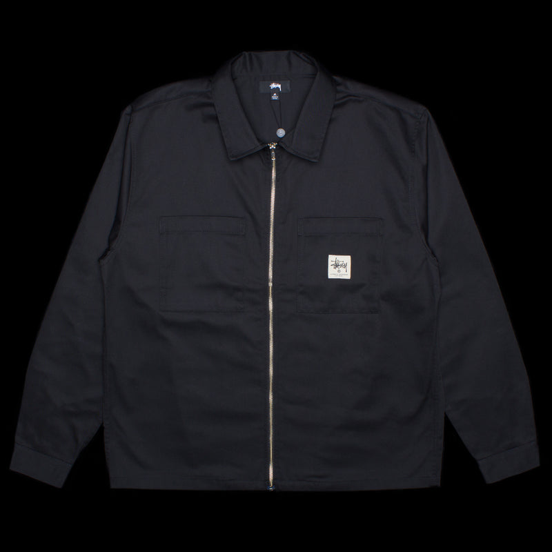 Stussy Zip Up Work L/S Shirt
