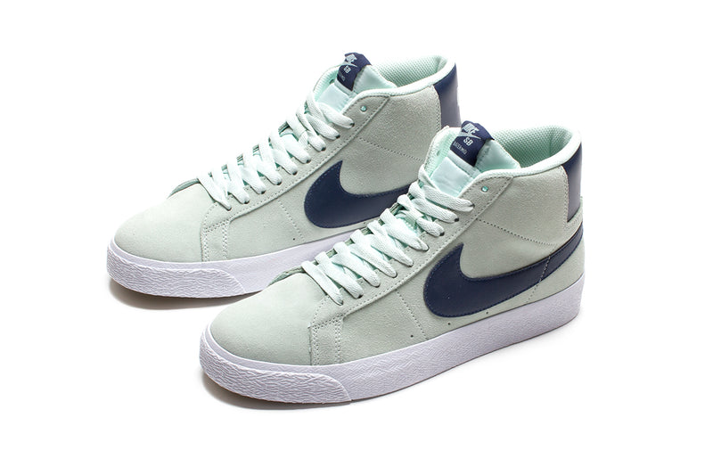 Nike SB Zoom Blazer Mid : Barely Green / Navy